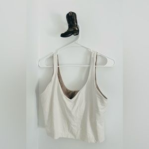 Lululemon Align Tank Top in White, Size 14